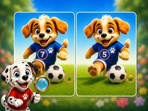Dream Puppy Spot The Differences - BET456