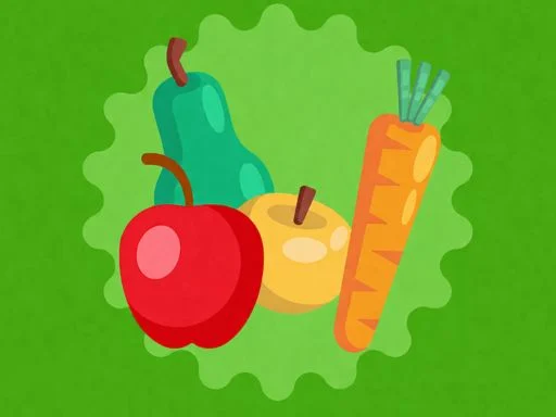 Vegetable Spelling Puzzle - BET456