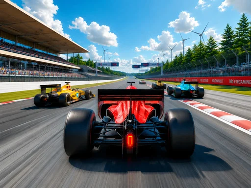 Formula Car Circuit Racing - BET456