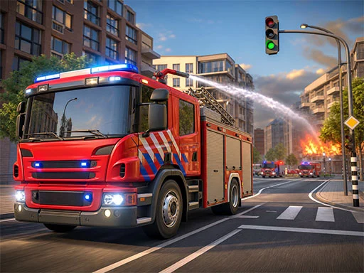 Fire Truck Rescue simulator - BET456