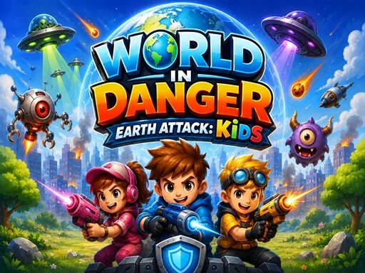 World in Danger Earth Attack Kids - BET456
