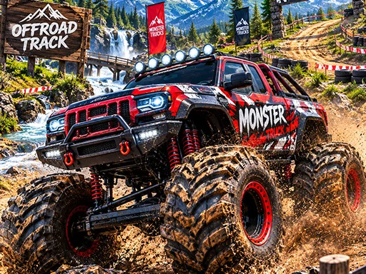 Mud Offroad Monster Truck Game - BET456