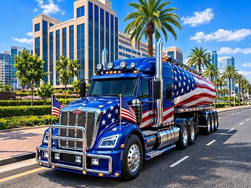 American Truck Driver Game - BET456