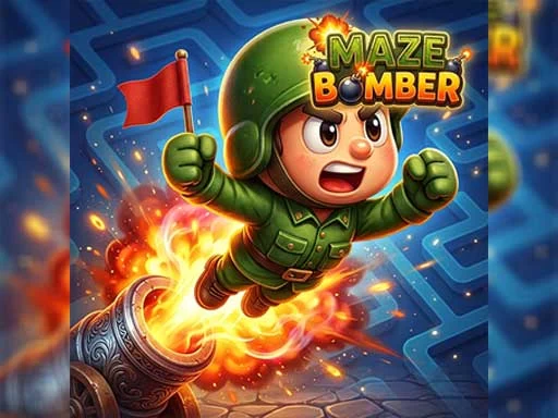 Maze Bomber Game - BET456
