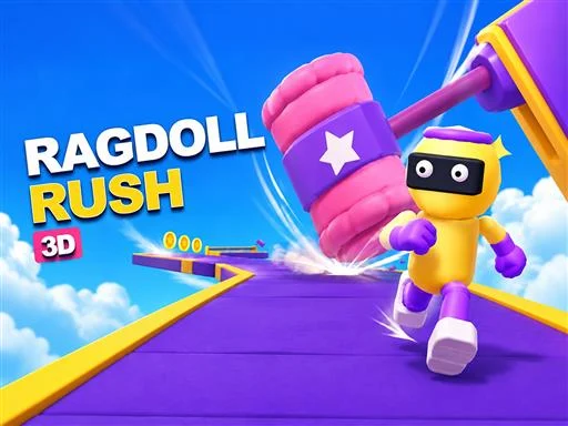Ragdoll Rush 3D: Sky Race - BET456
