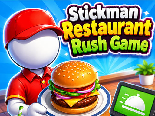 Stickman Restaurant Rush Game - BET456