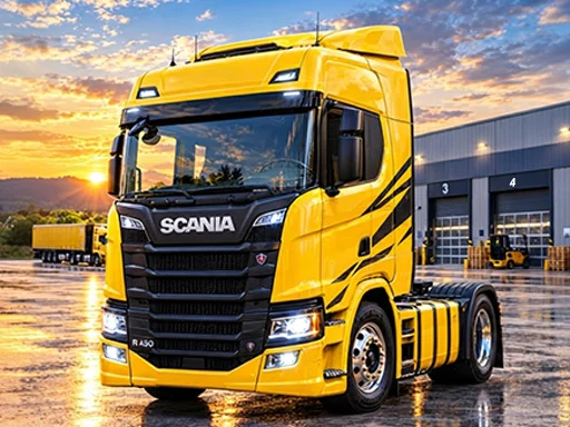 Euro Truck Driving Game - BET456